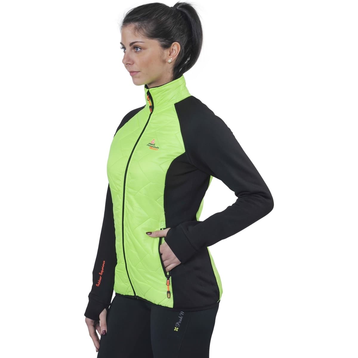 Women's Sweatshirts Peak Mountain Black