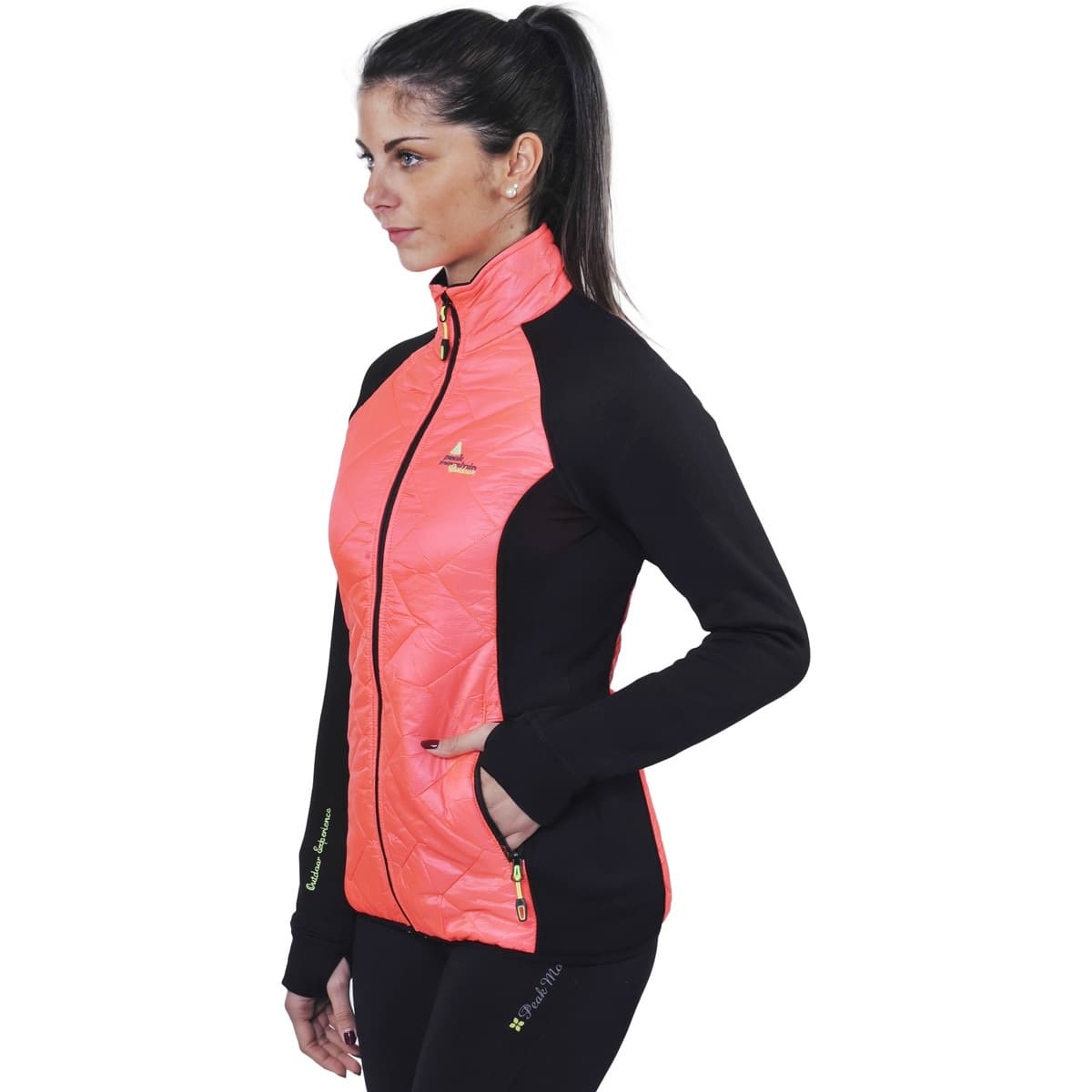 Women's Sweatshirts Peak Mountain Black