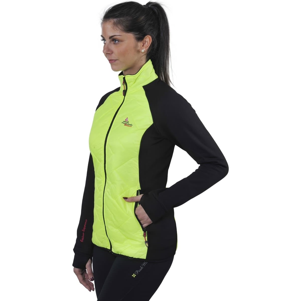 Women's Sweatshirts Peak Mountain Black