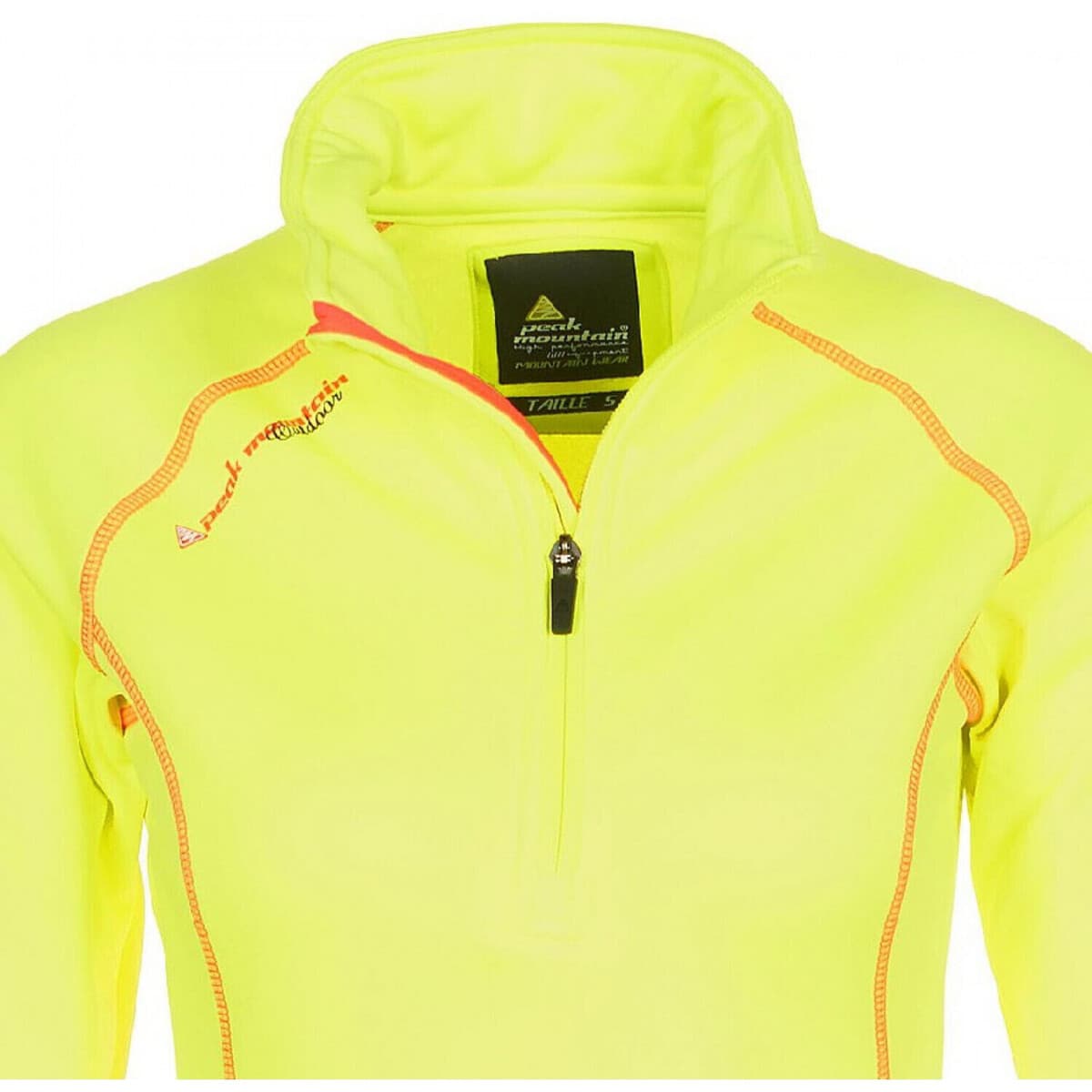 Women's Sweatshirts Peak Mountain Yellow