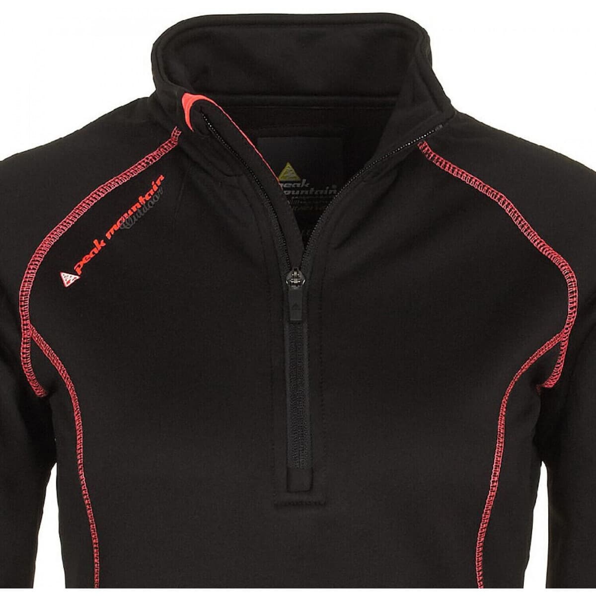 Women's Sweatshirts Peak Mountain Black