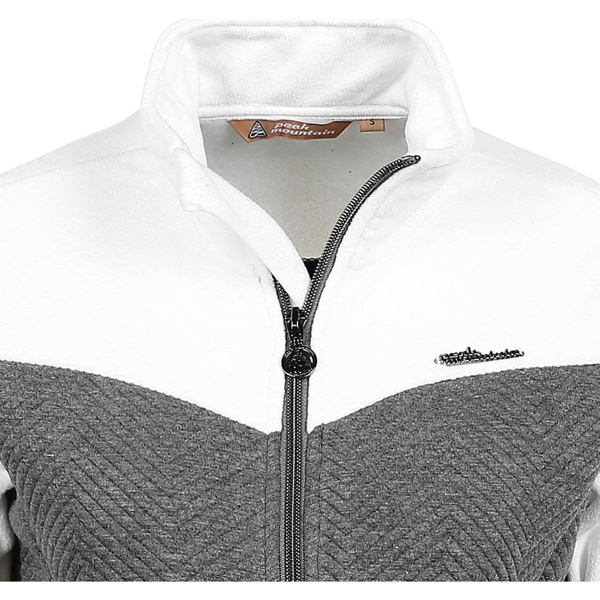 Women's Sweatshirts Peak Mountain Gray