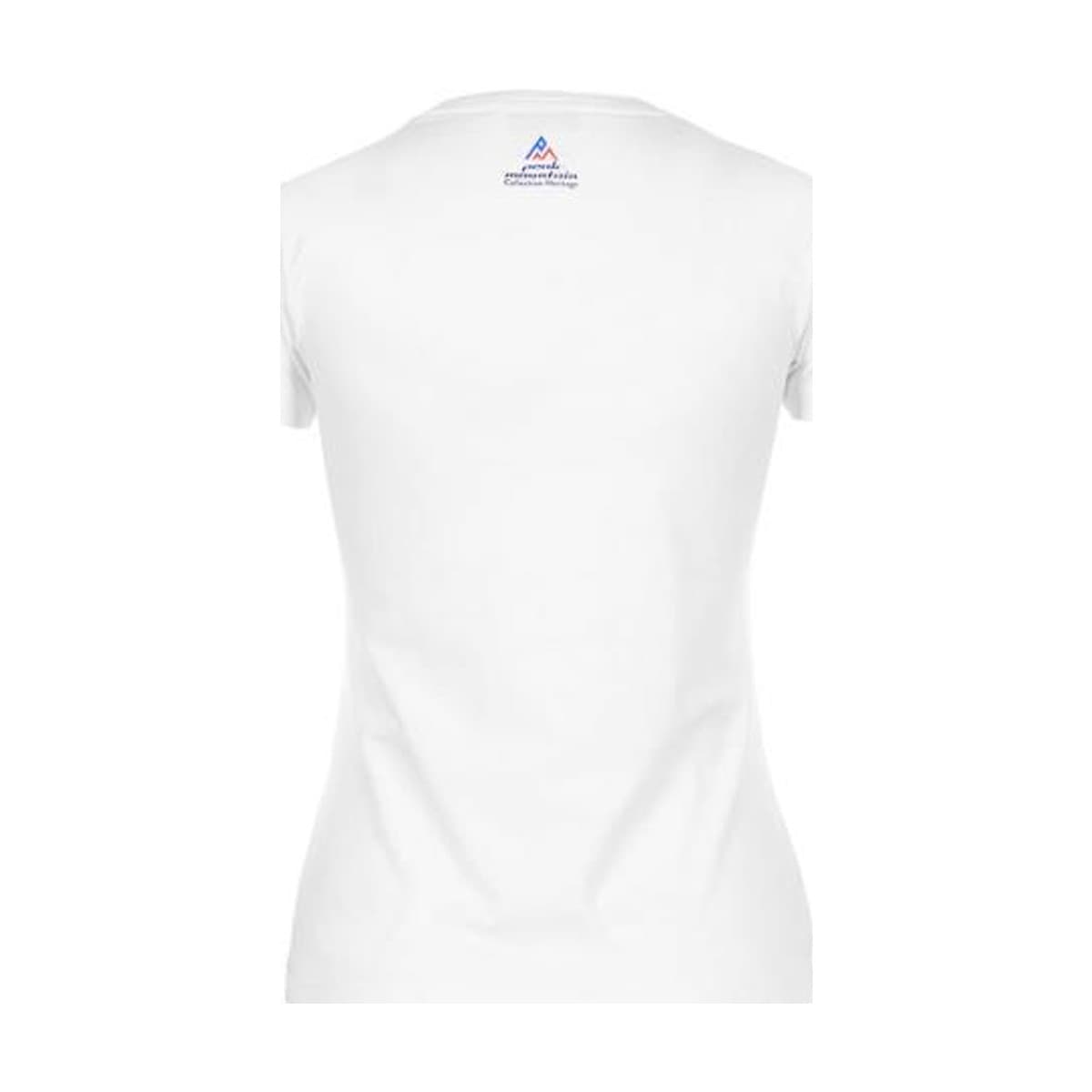 Women's T-Shirts Peak Mountain White
