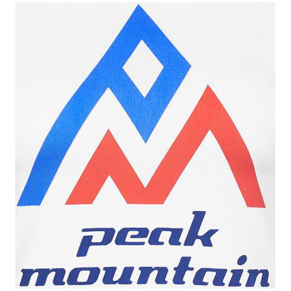 Women's T-Shirts Peak Mountain White
