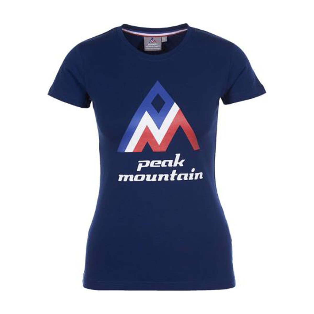 Women's T-Shirts Peak Mountain Blue