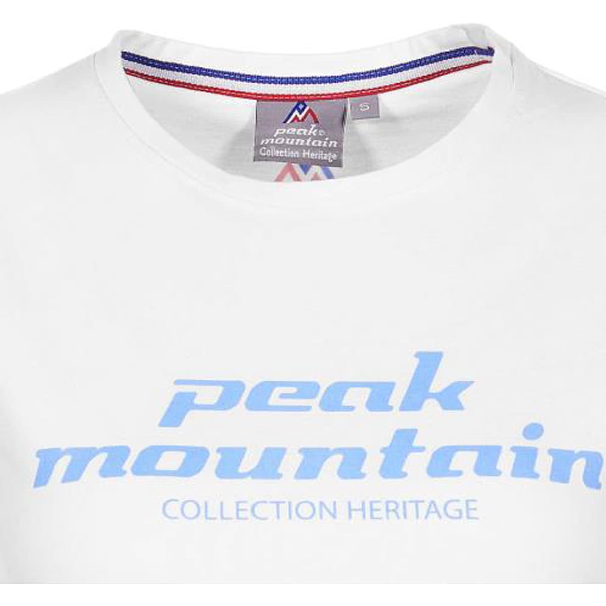 Women's T-Shirts Peak Mountain White