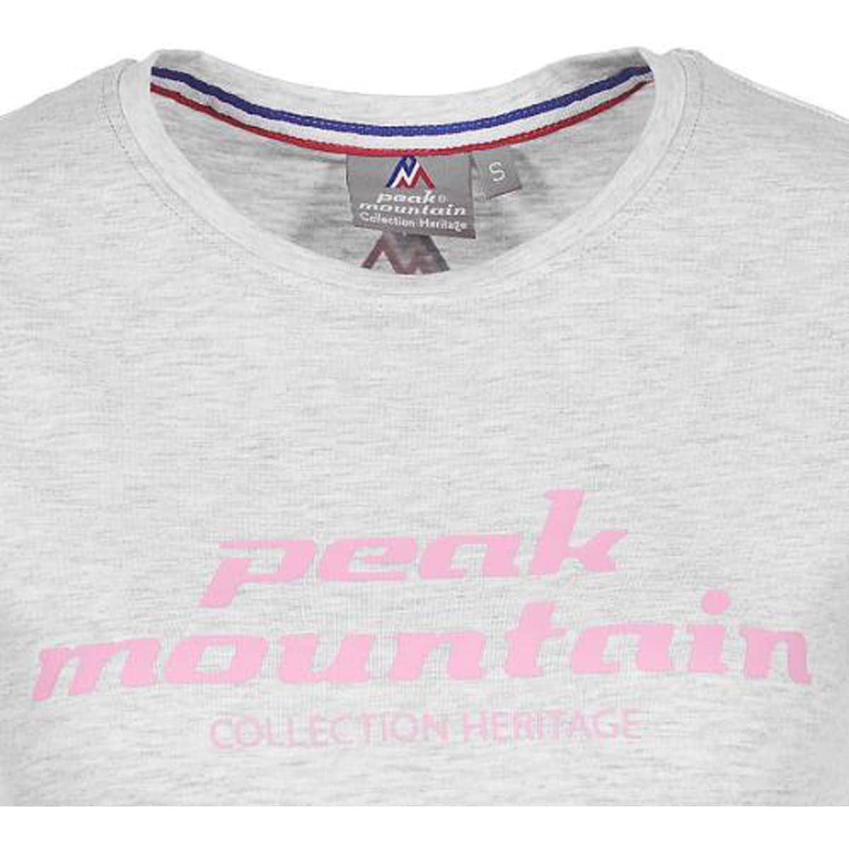 Women's T-Shirts Peak Mountain Gray