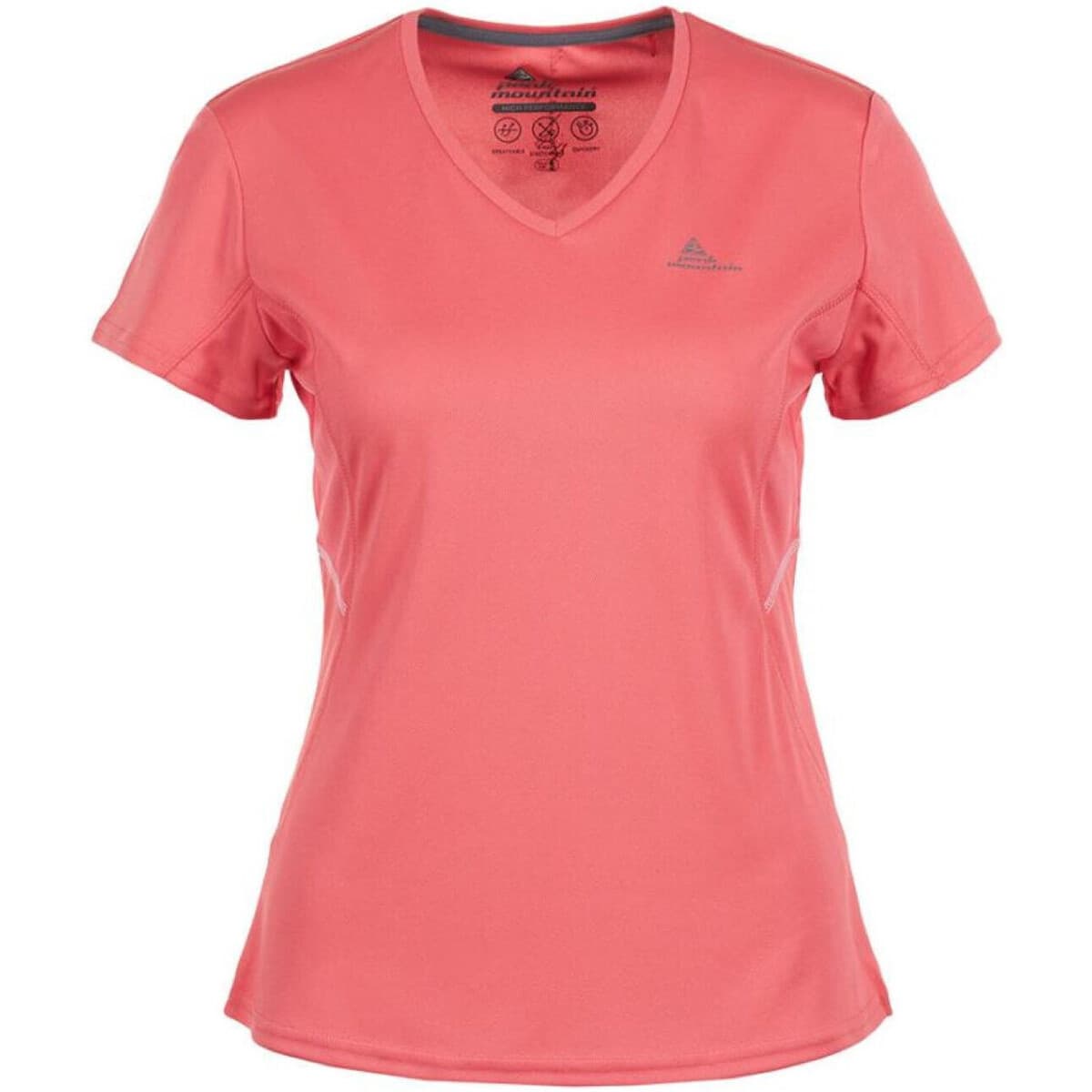 Women's T-Shirts Peak Mountain Orange