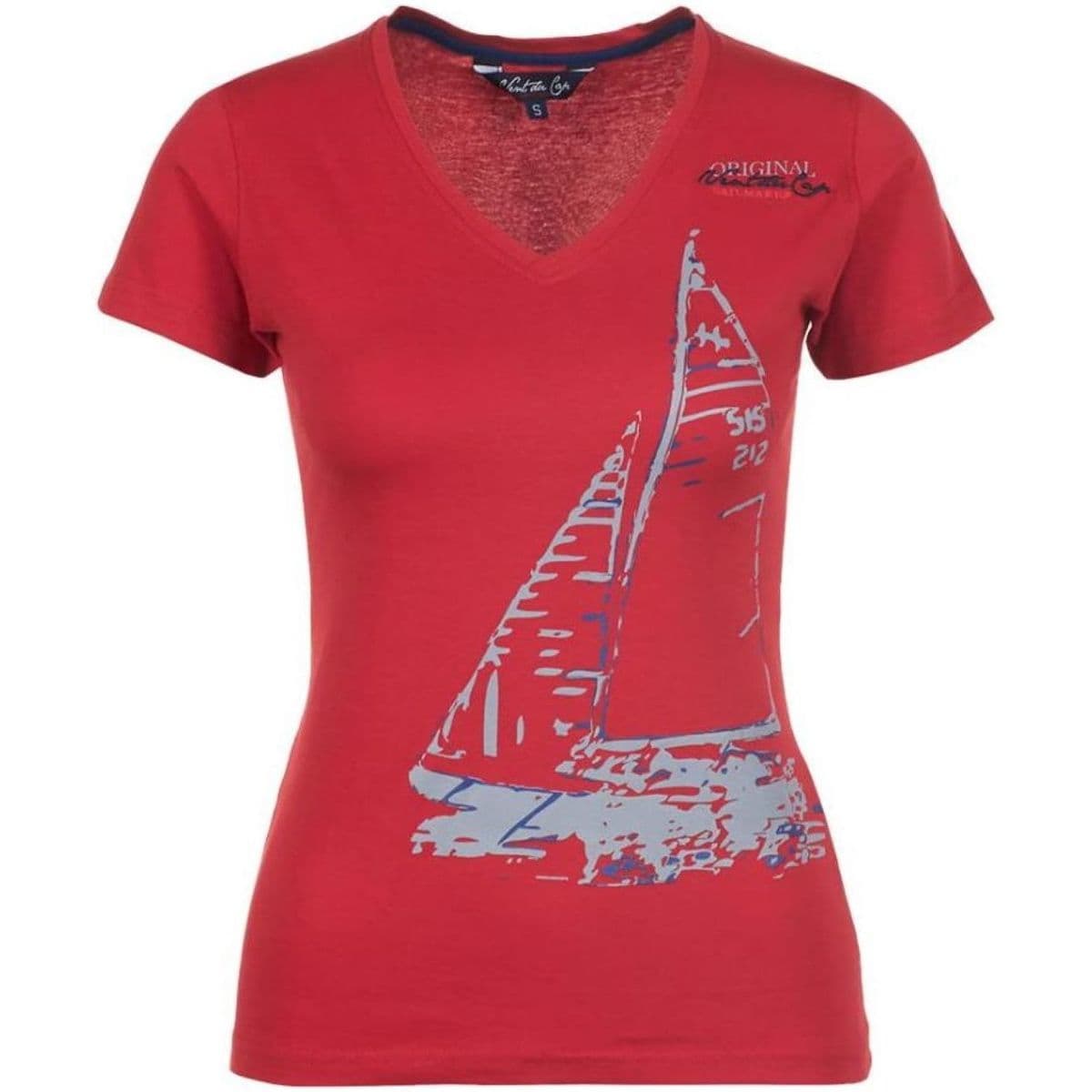 Women's T-Shirts Vent Du Cap Red