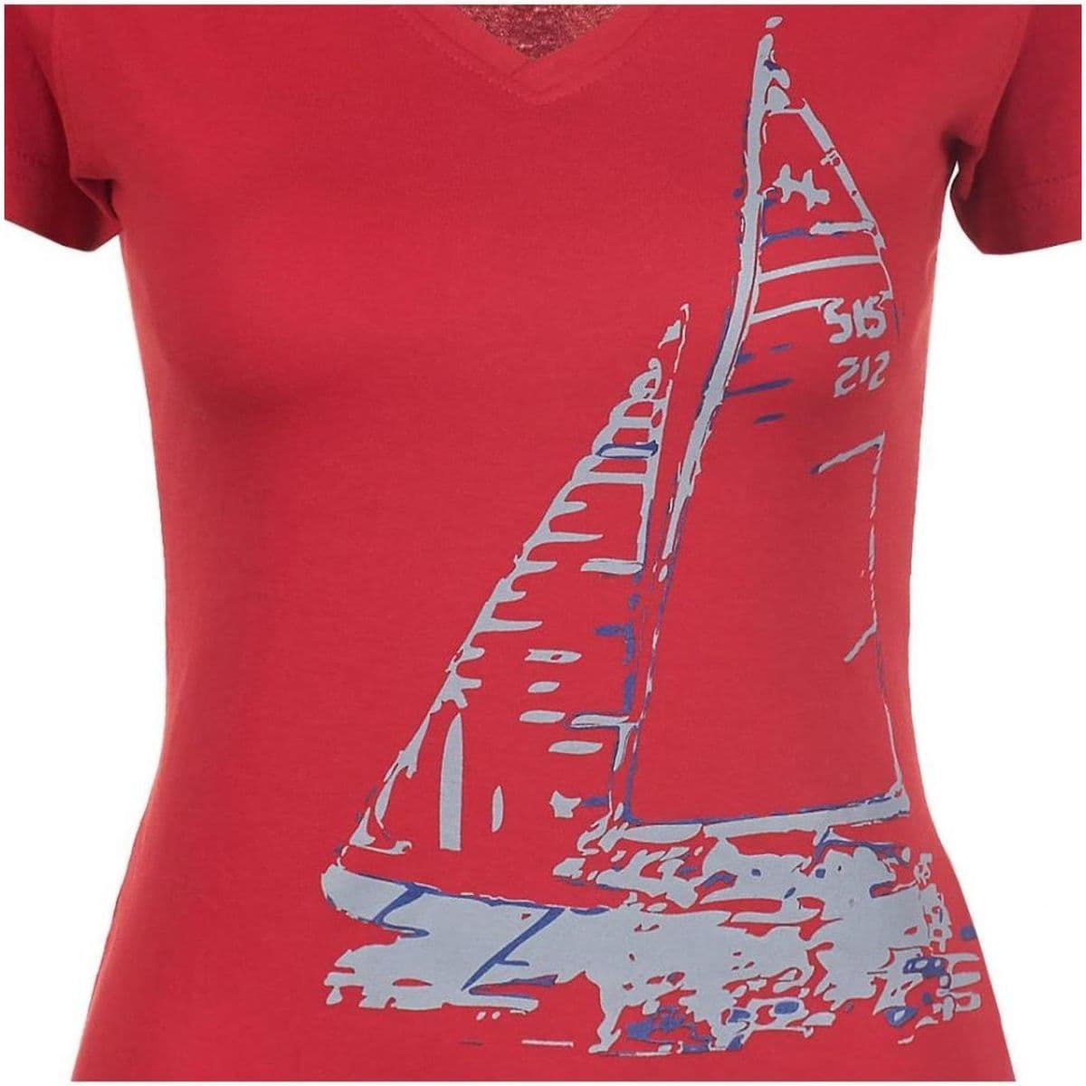 Women's T-Shirts Vent Du Cap Red