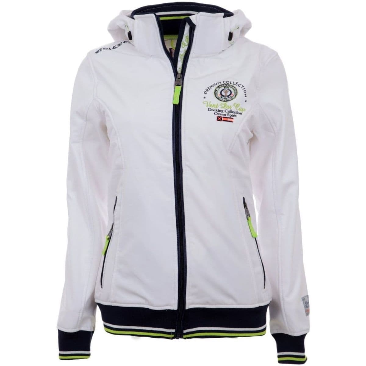 Women's Jackets Vent Du Cap White
