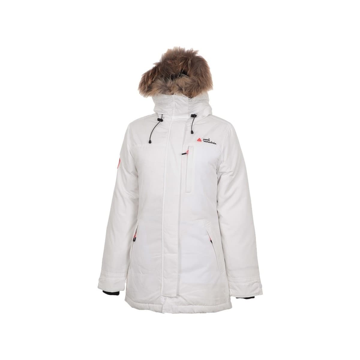 Women's Parkas Peak Mountain White