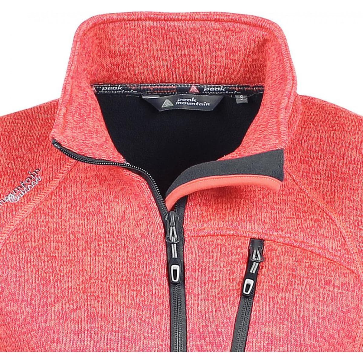 Women's Sweatshirts Peak Mountain Orange