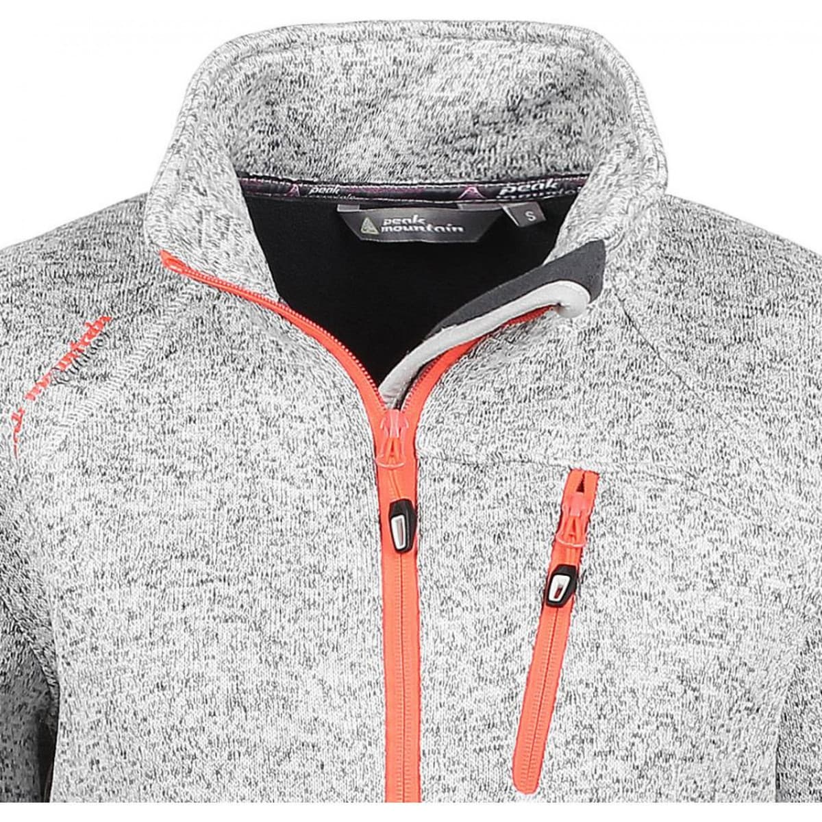 Women's Sweatshirts Peak Mountain Gray