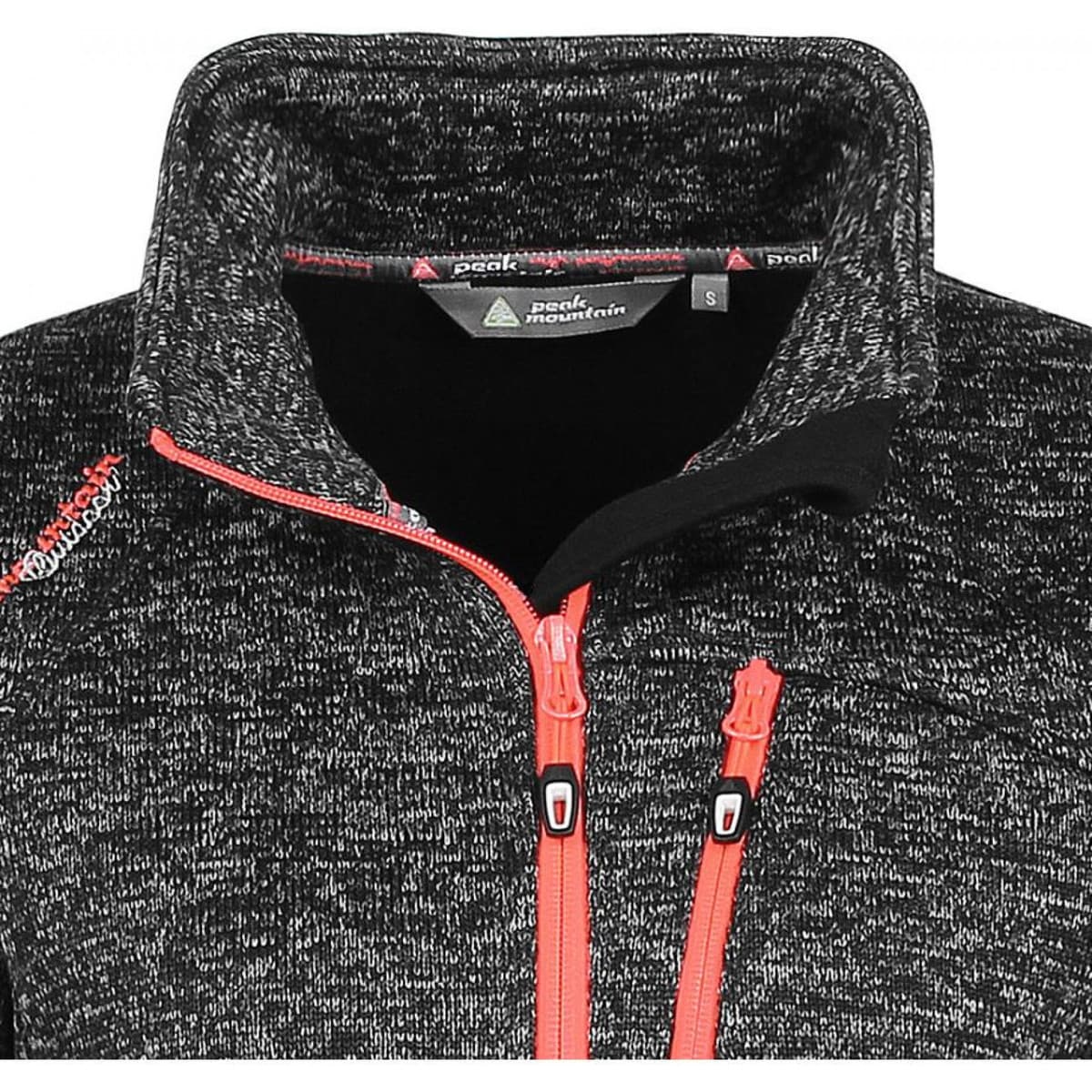 Women's Sweatshirts Peak Mountain Black