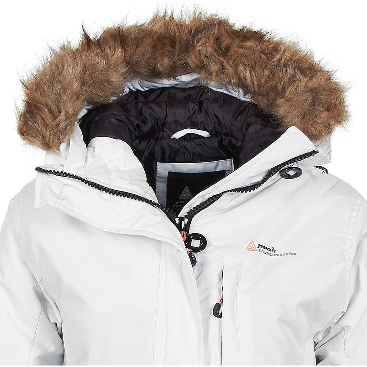 Women's Parkas Peak Mountain White