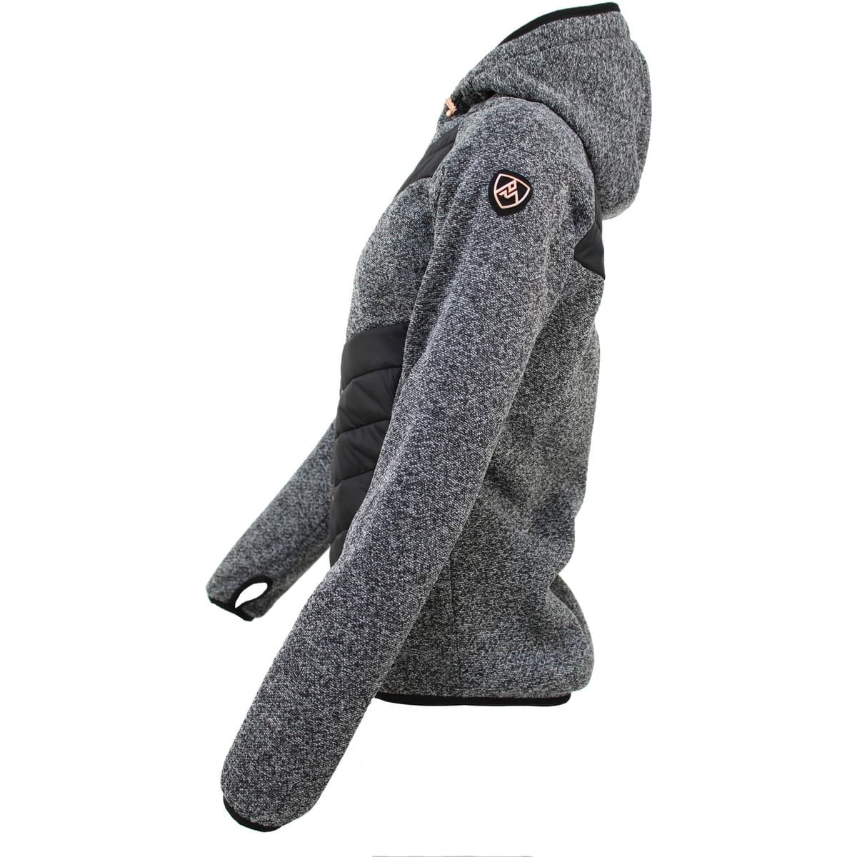 Women's Sweatshirts Peak Mountain Black