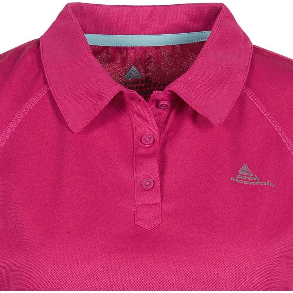 Women's Polo Shirts Peak Mountain Pink