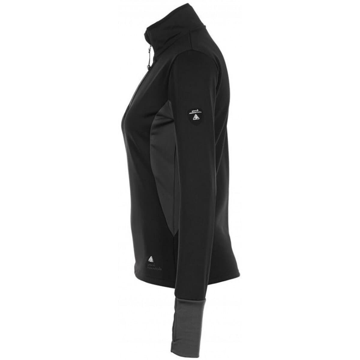 Women's Sweatshirts Peak Mountain Black