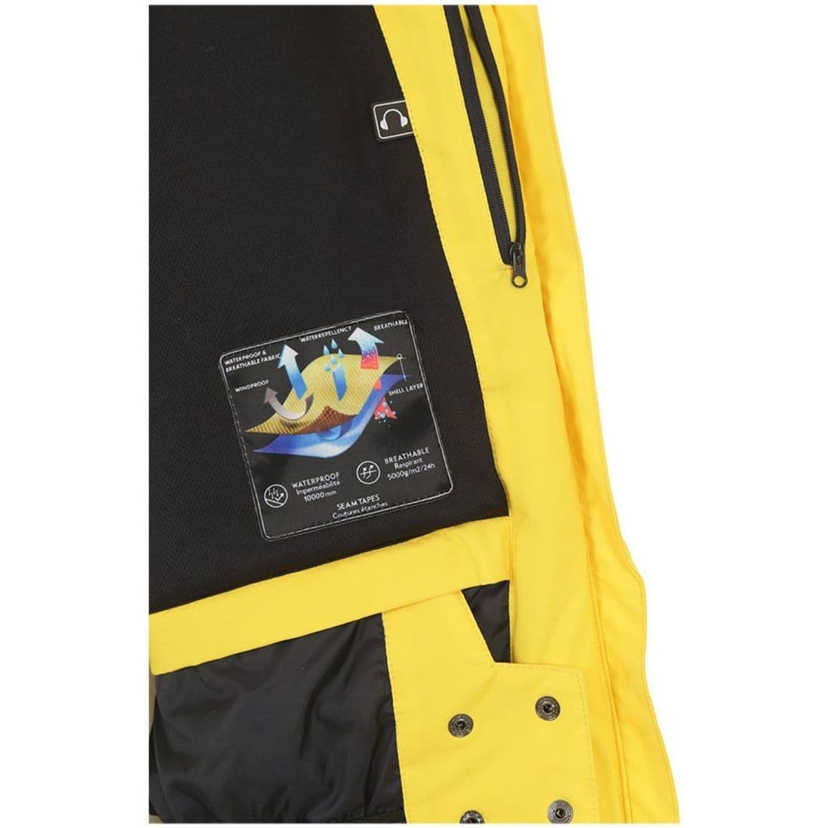 Women's Jackets Peak Mountain Yellow