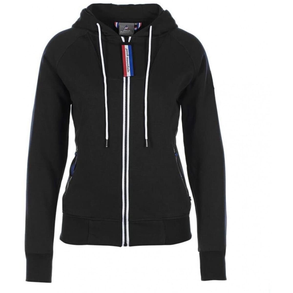 Women's Sweatshirts Peak Mountain Black