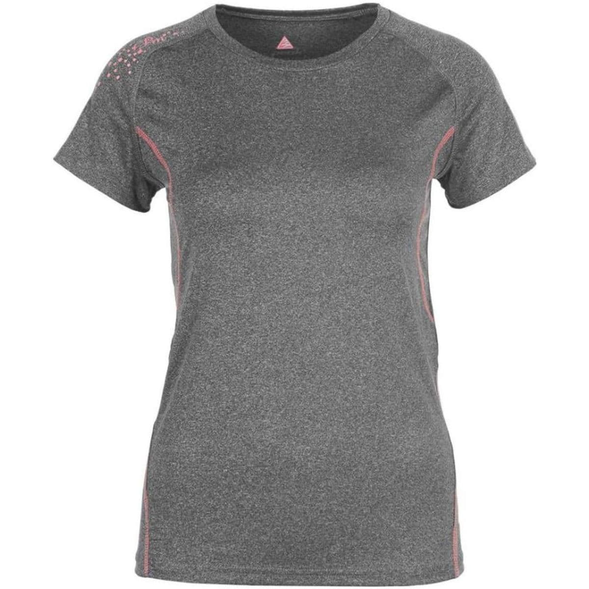 Women's T-Shirts Peak Mountain Gray