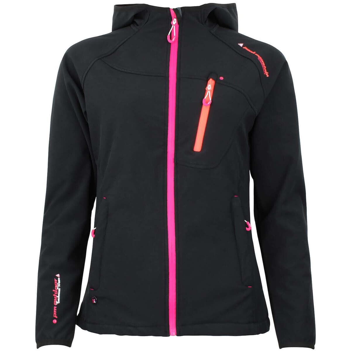 Women's Cardigans Peak Mountain Black