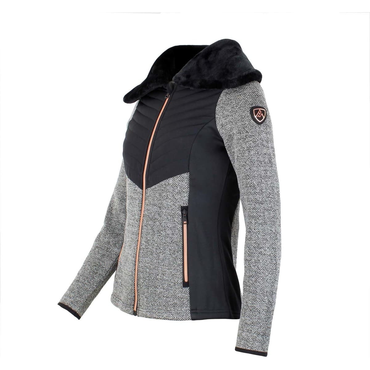 Women's Sweatshirts Peak Mountain Black