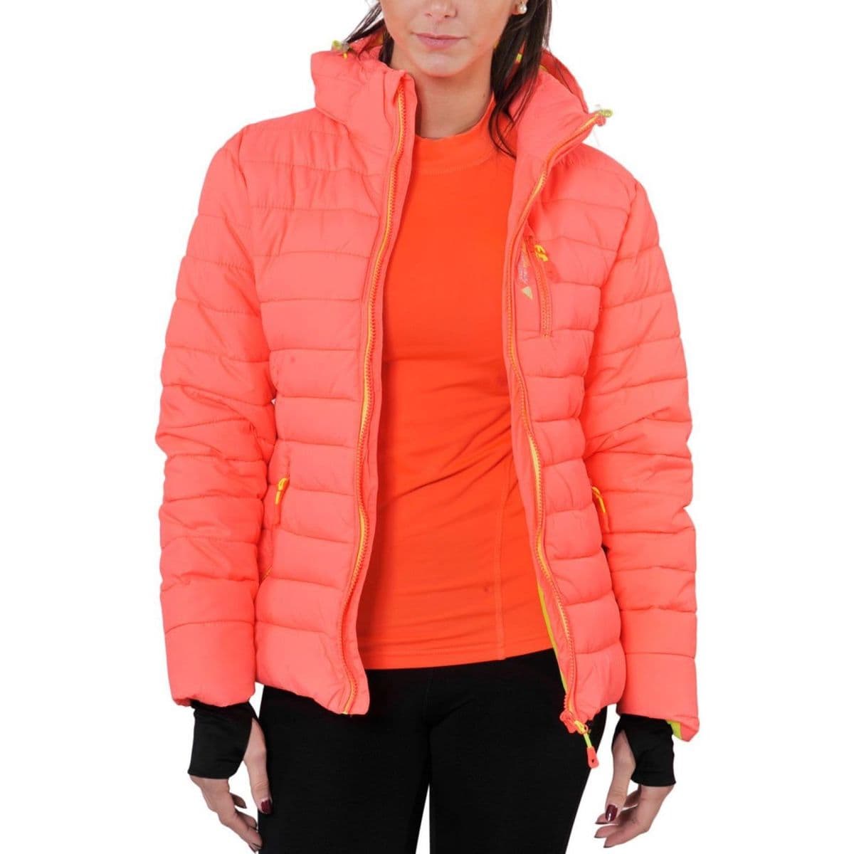 Women's Jackets Peak Mountain Orange