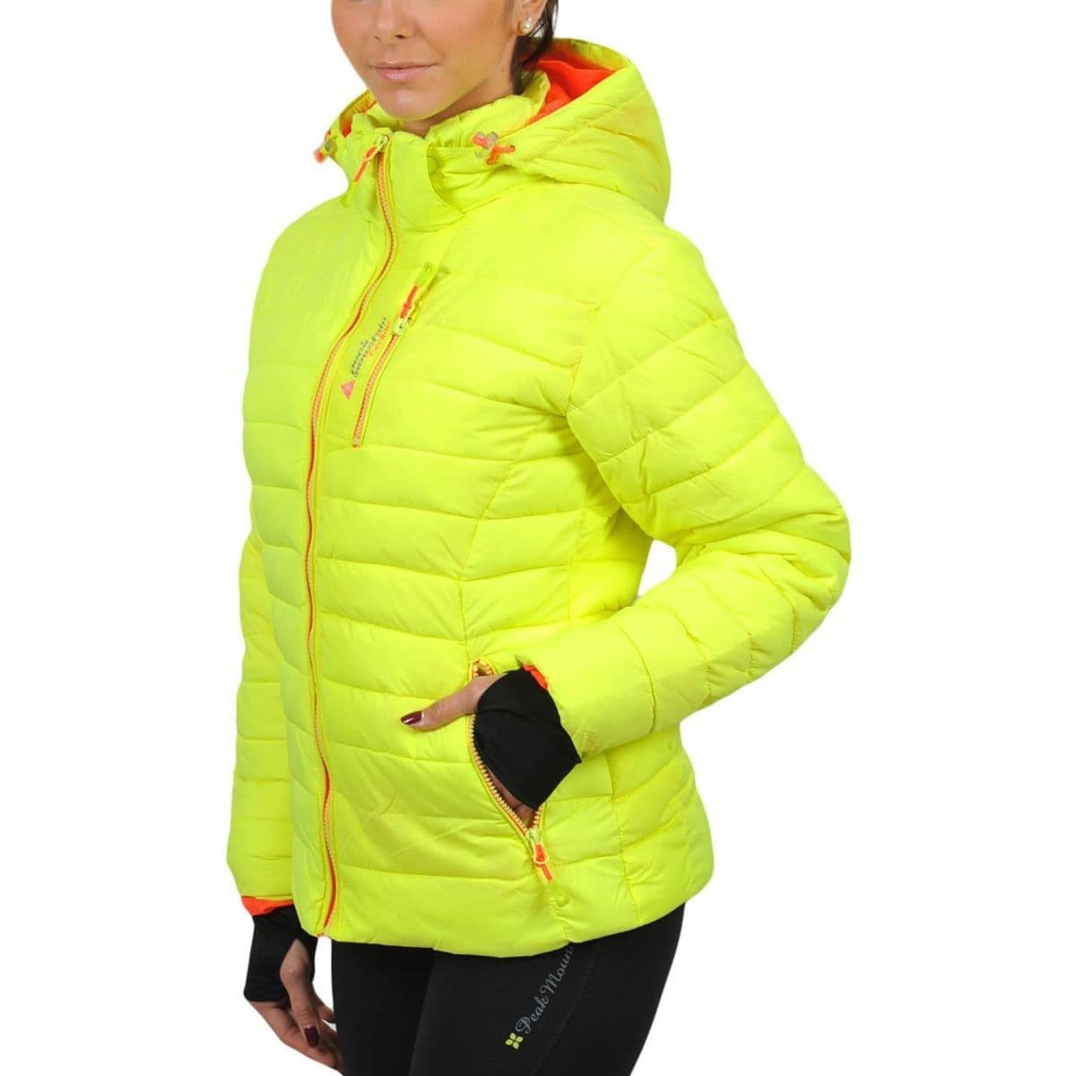 Women's Jackets Peak Mountain Yellow