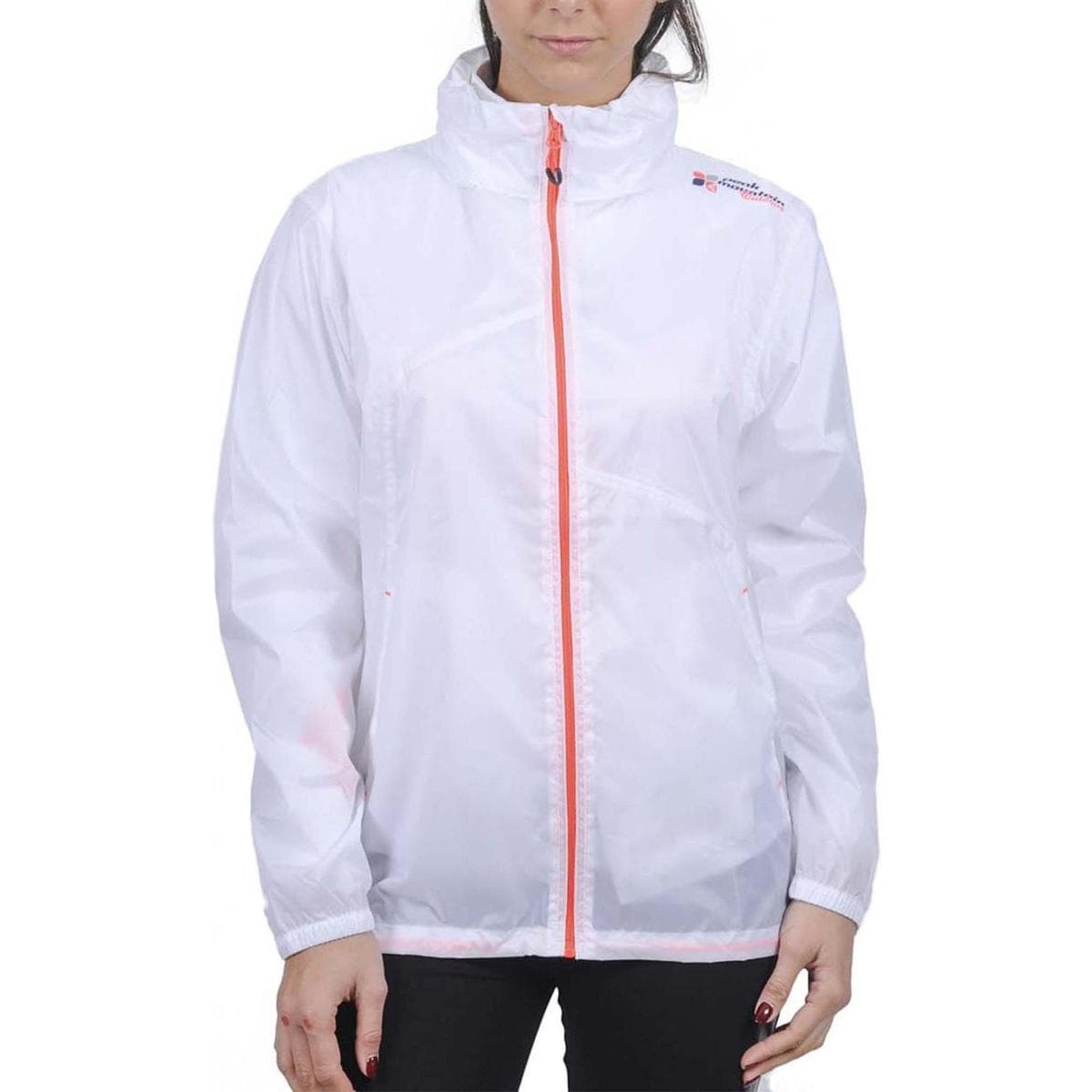 Women's Windbreakers Peak Mountain White