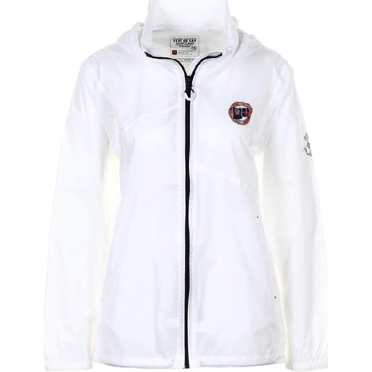 Women's Windbreakers Vent Du Cap White