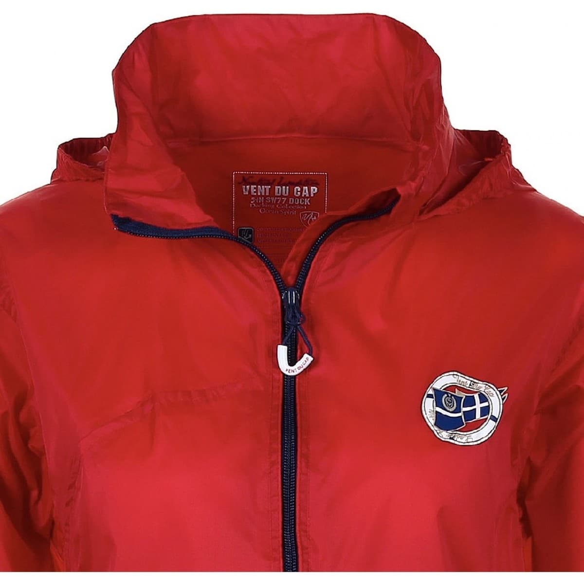 Women's Windbreakers Vent Du Cap Red