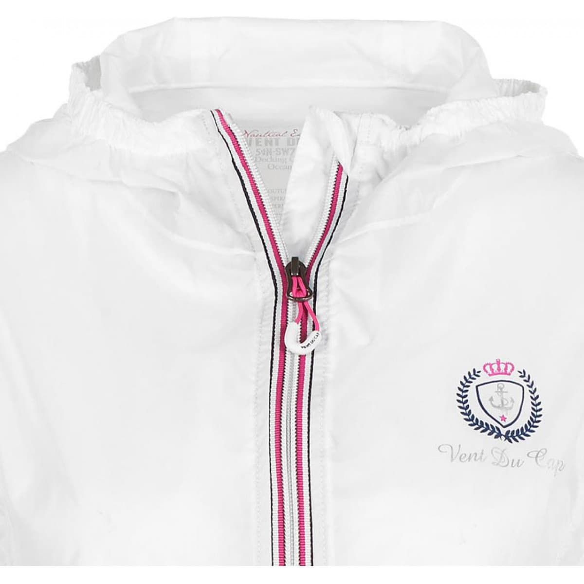 Women's Windbreakers Vent Du Cap White