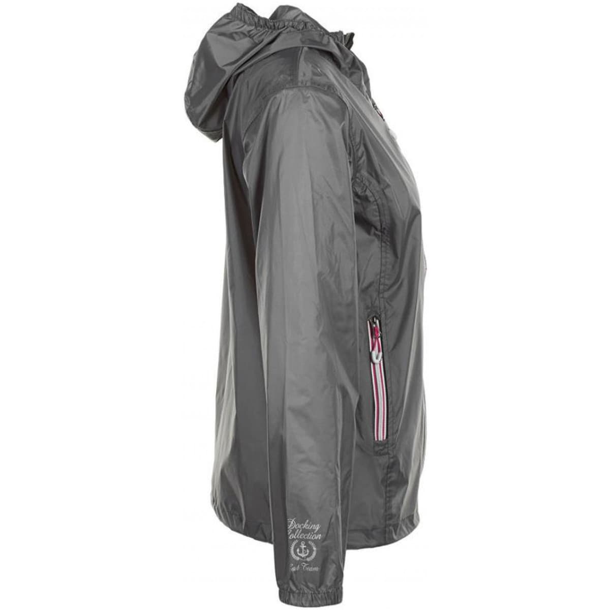 Women's Windbreakers Vent Du Cap Gray
