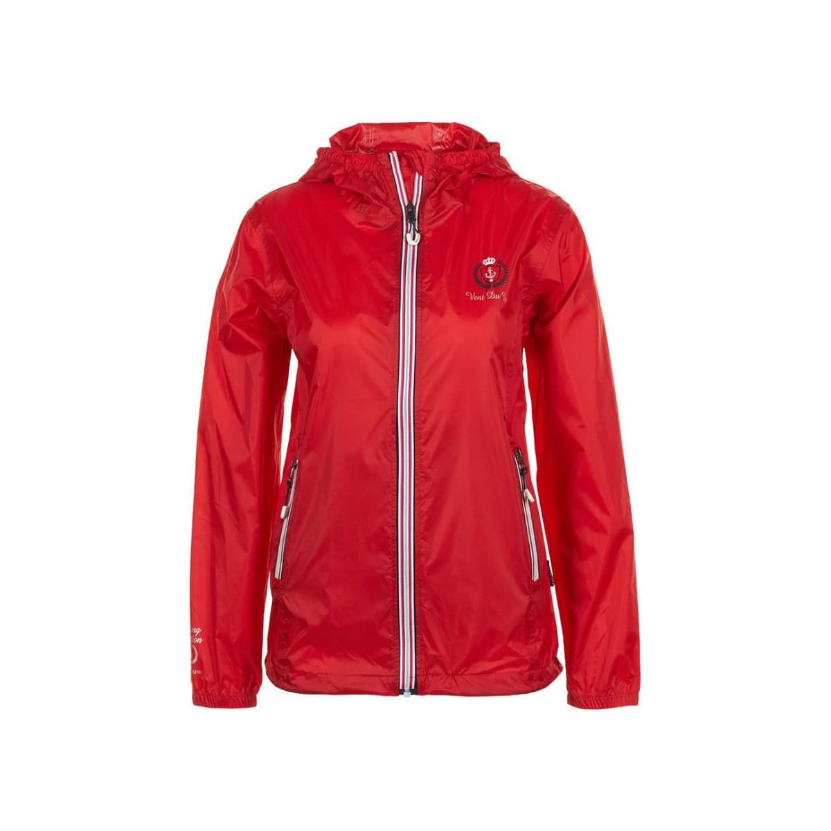 Women's Windbreakers Vent Du Cap Red