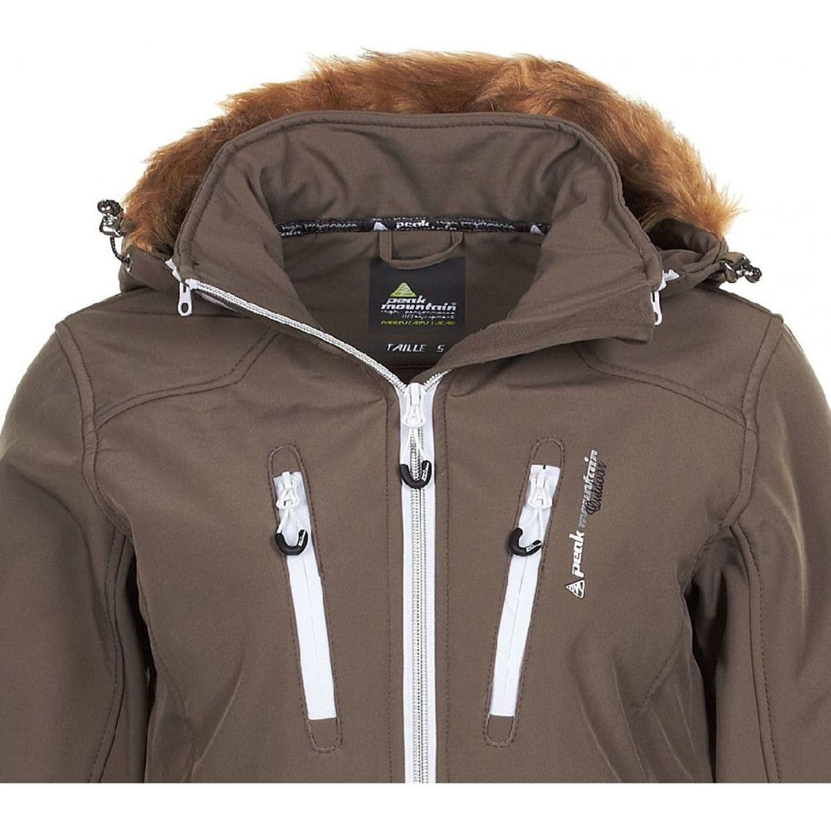 Women's Jackets Peak Mountain Brown