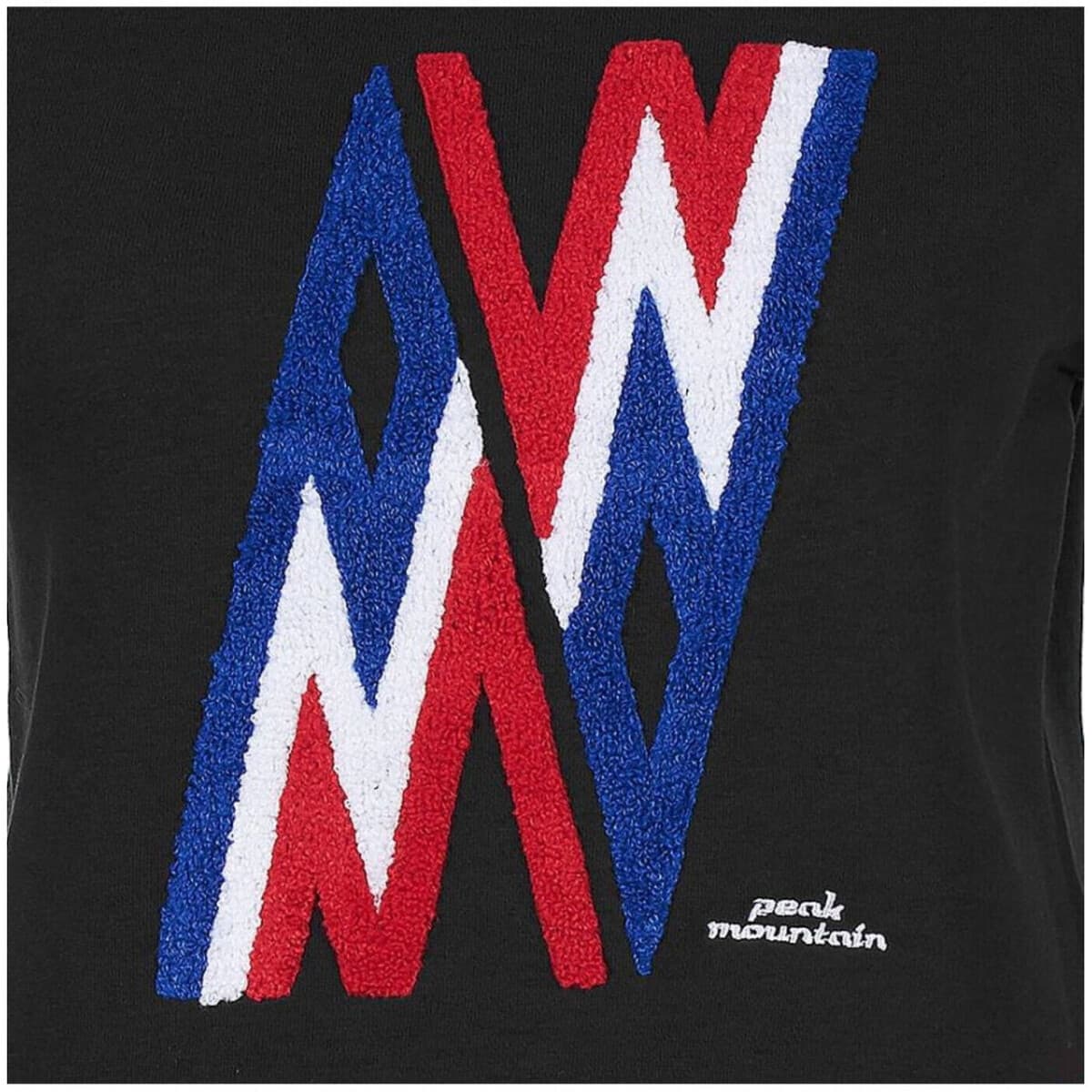 Women's Sports T-Shirts Peak Mountain Black