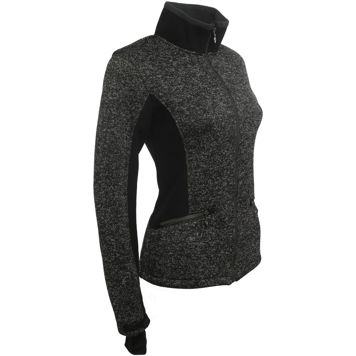 Women's Sweatshirts Peak Mountain Black