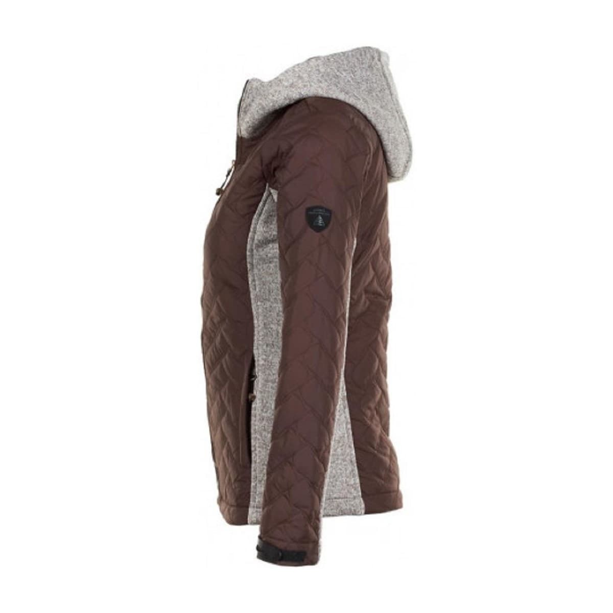 Women's Sweatshirts Peak Mountain Brown