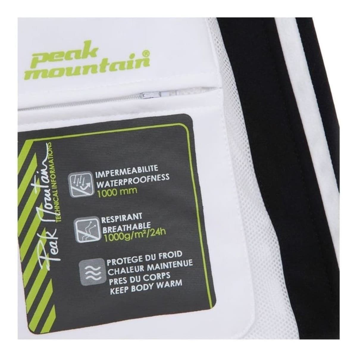 Women's Jackets Peak Mountain White