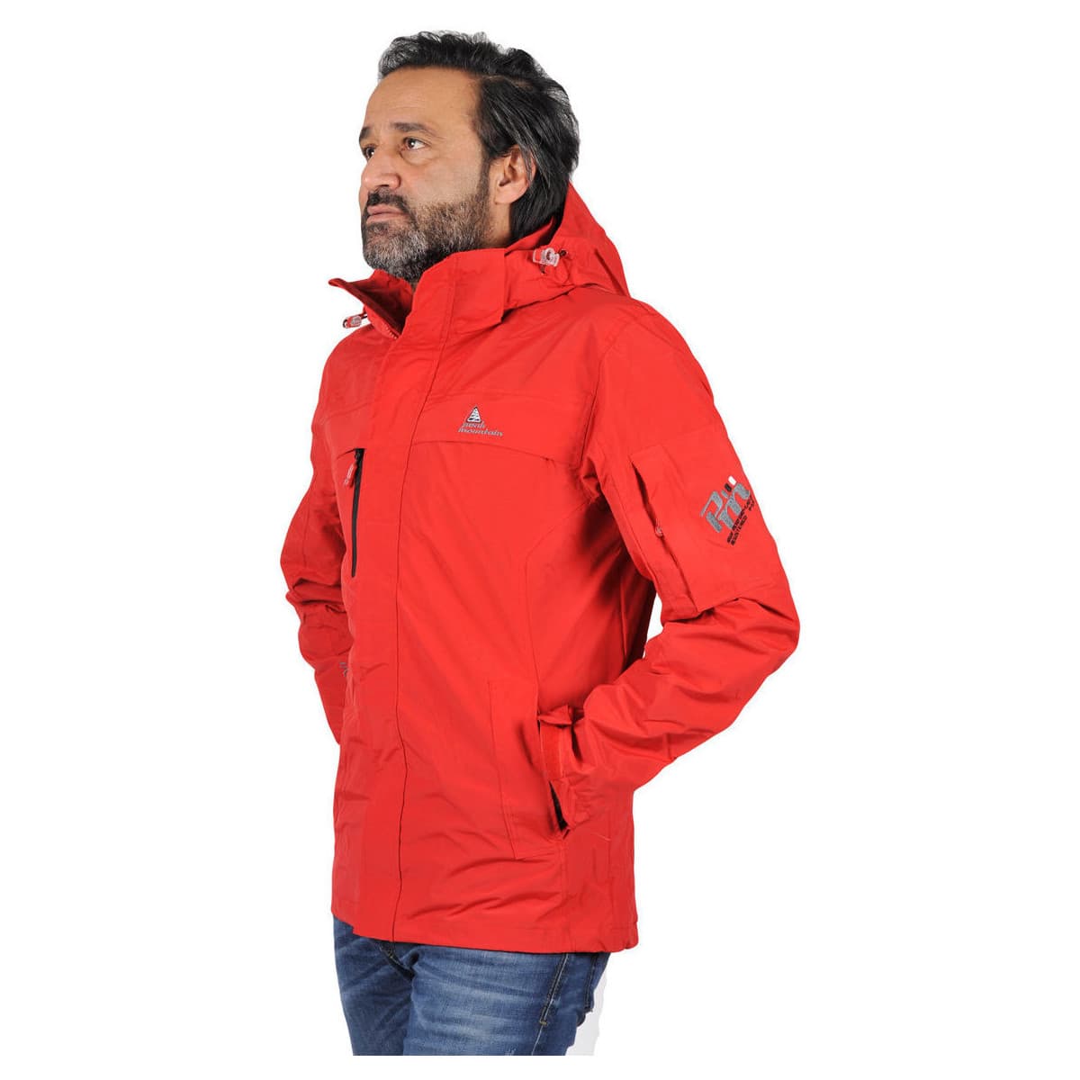 Men's Parkas Peak Mountain Red