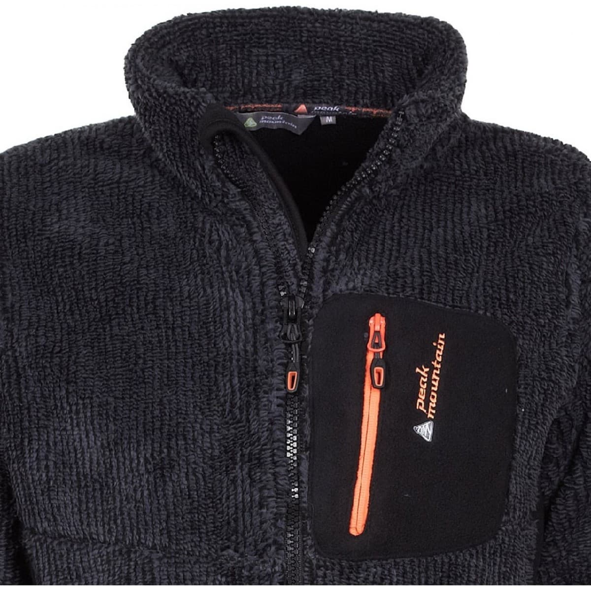 Men's Sweatshirts Peak Mountain Black