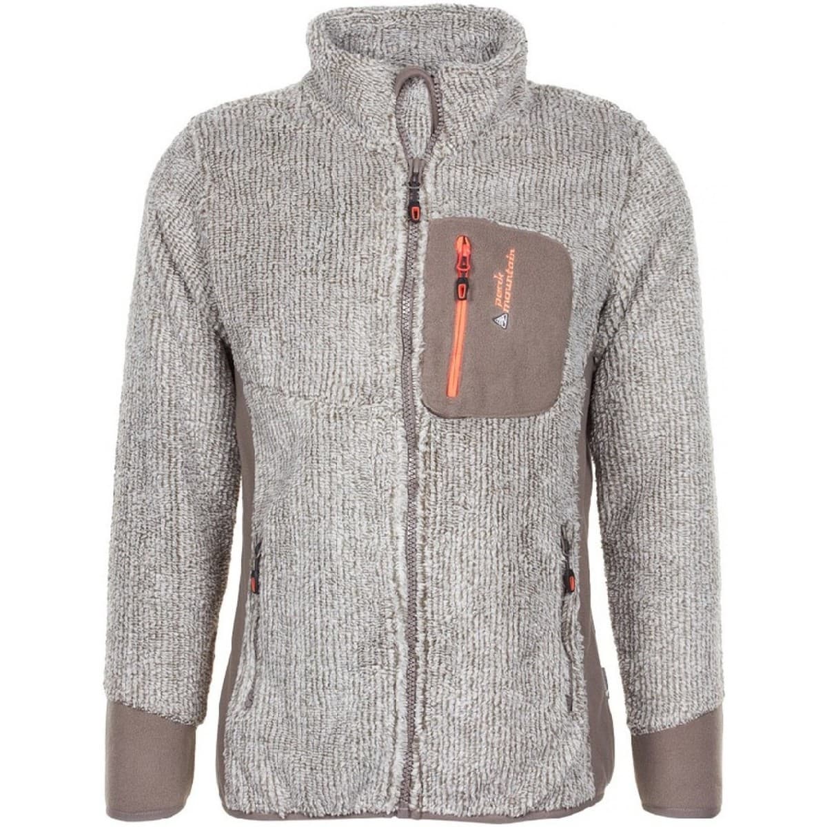 Men's Sweatshirts Peak Mountain Gray