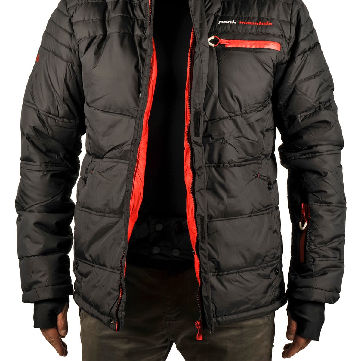 Men's Jackets Peak Mountain Black
