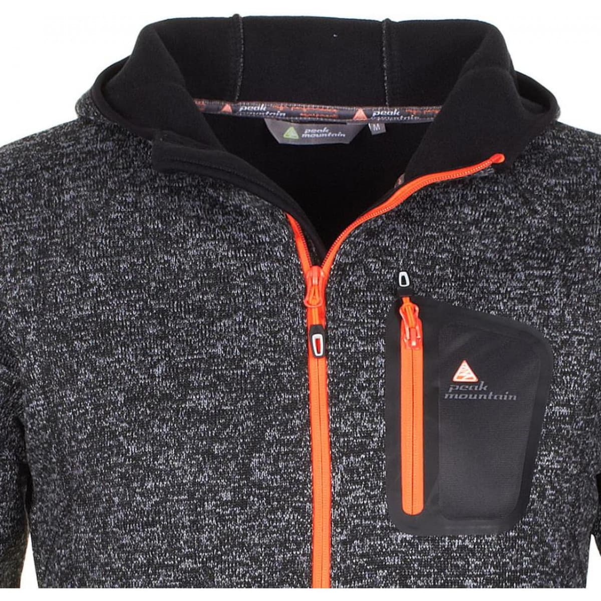 Men's Sweatshirts Peak Mountain Black