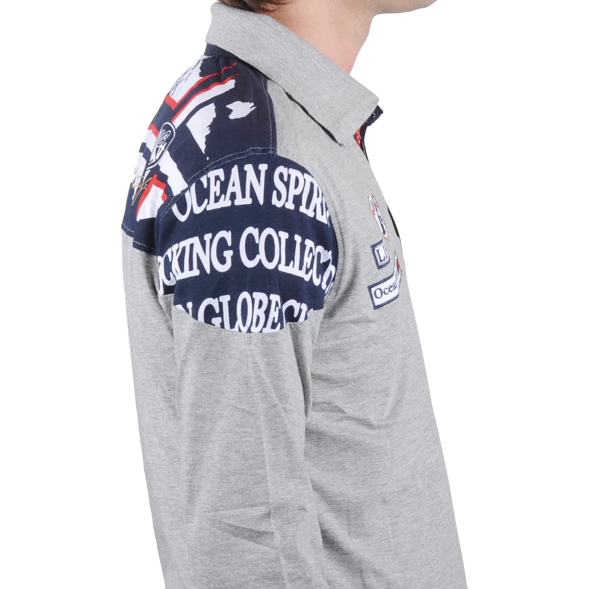 Men's Polo Shirts Vent Du Cap Gray