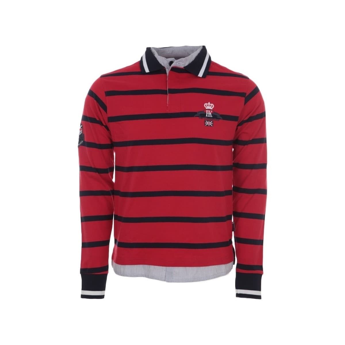 Πόλο με μακριά μανίκια Harry Kayn Polo manches longues homme CALAORI