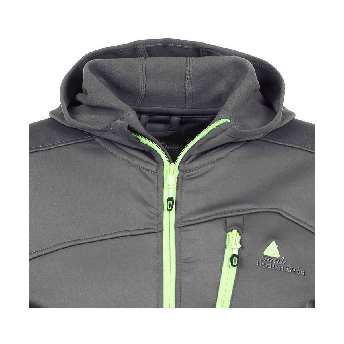 Men's Sweatshirts Peak Mountain Gray