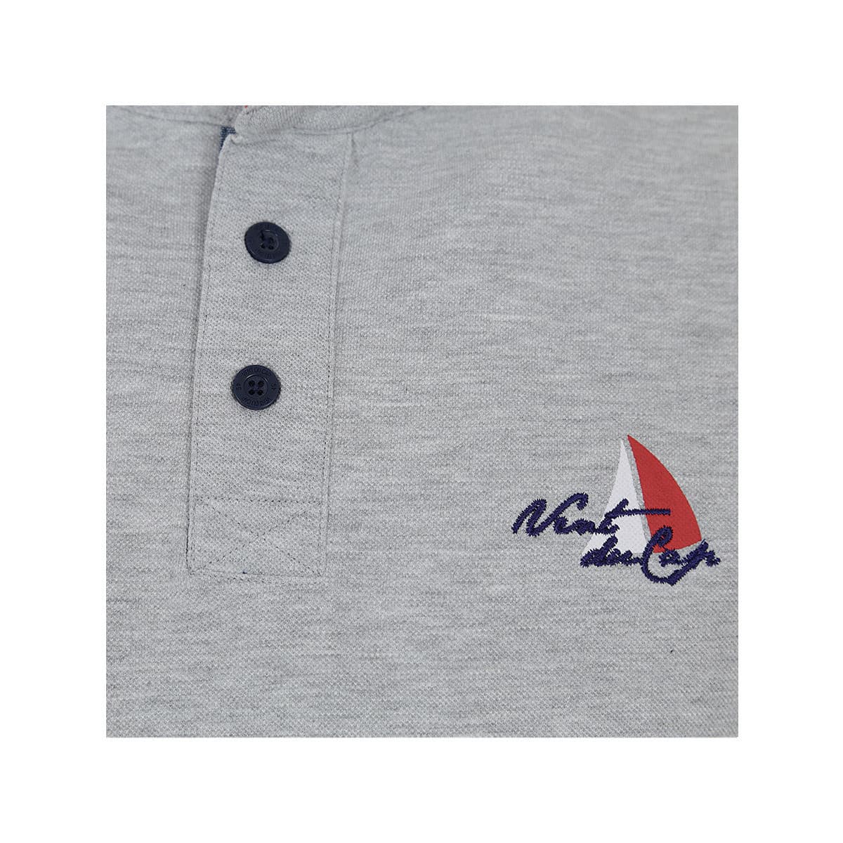 Men's Polo Shirts Vent Du Cap Gray